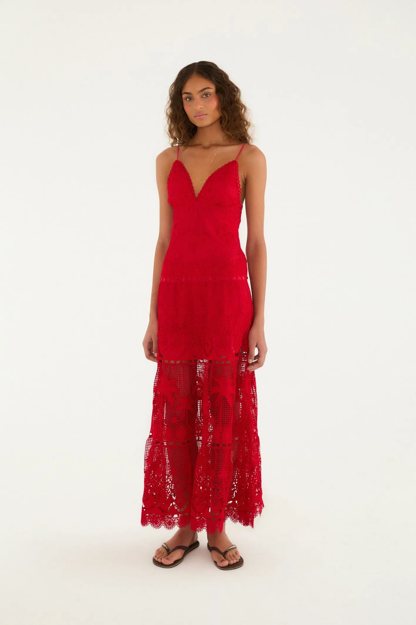 Detailed Long Dress