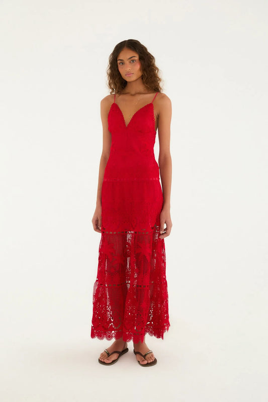 Detailed Long Dress