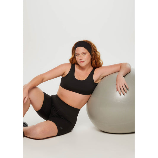 Shorts de motociclista esportivo sem costura para homens