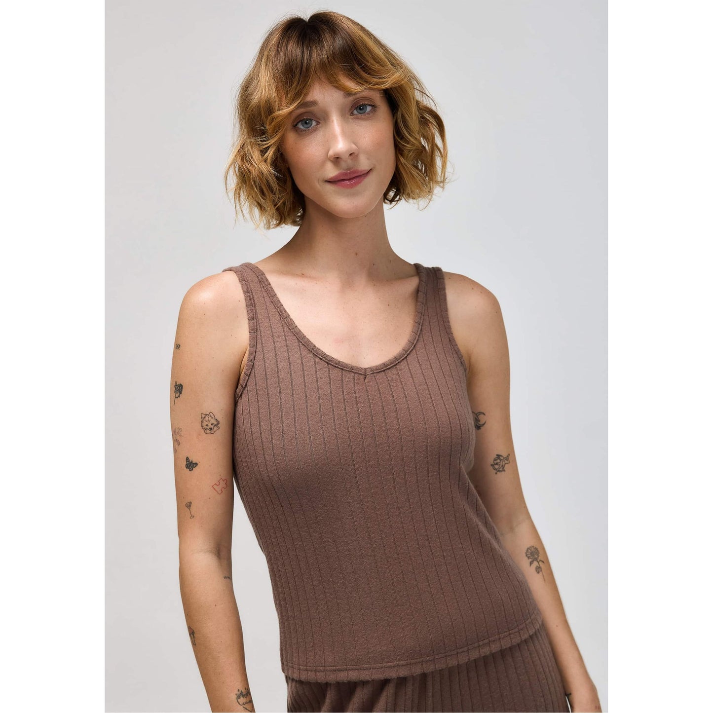 Camiseta de tirantes de punto para hombre