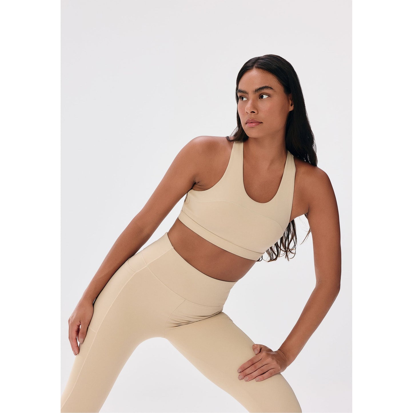 Reggiseno sportivo incrociato ad alto sostegno