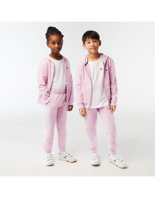 Calça de moletom Lacoste Sport Pink Fleece para menino