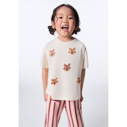 Blusa con Apliques para Niña Pequeña
