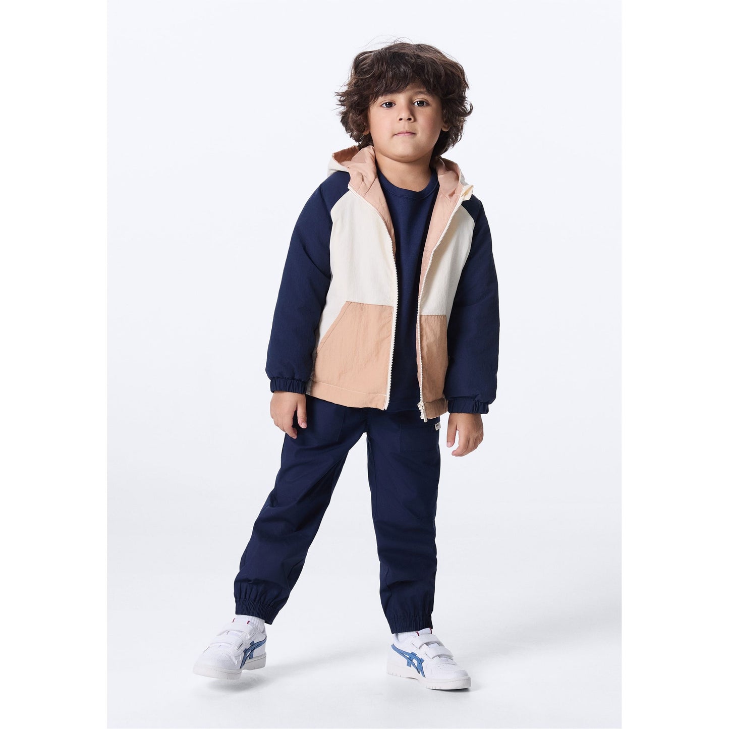 Boys' Nylon Hooded Jacket