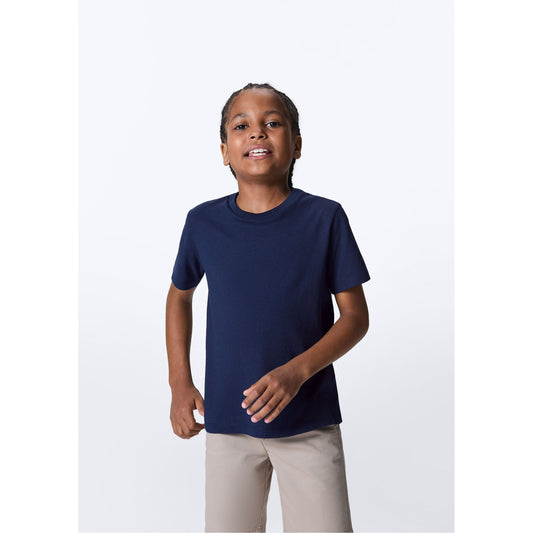 Maglietta Basic Slim Fit a maniche corte da ragazzo