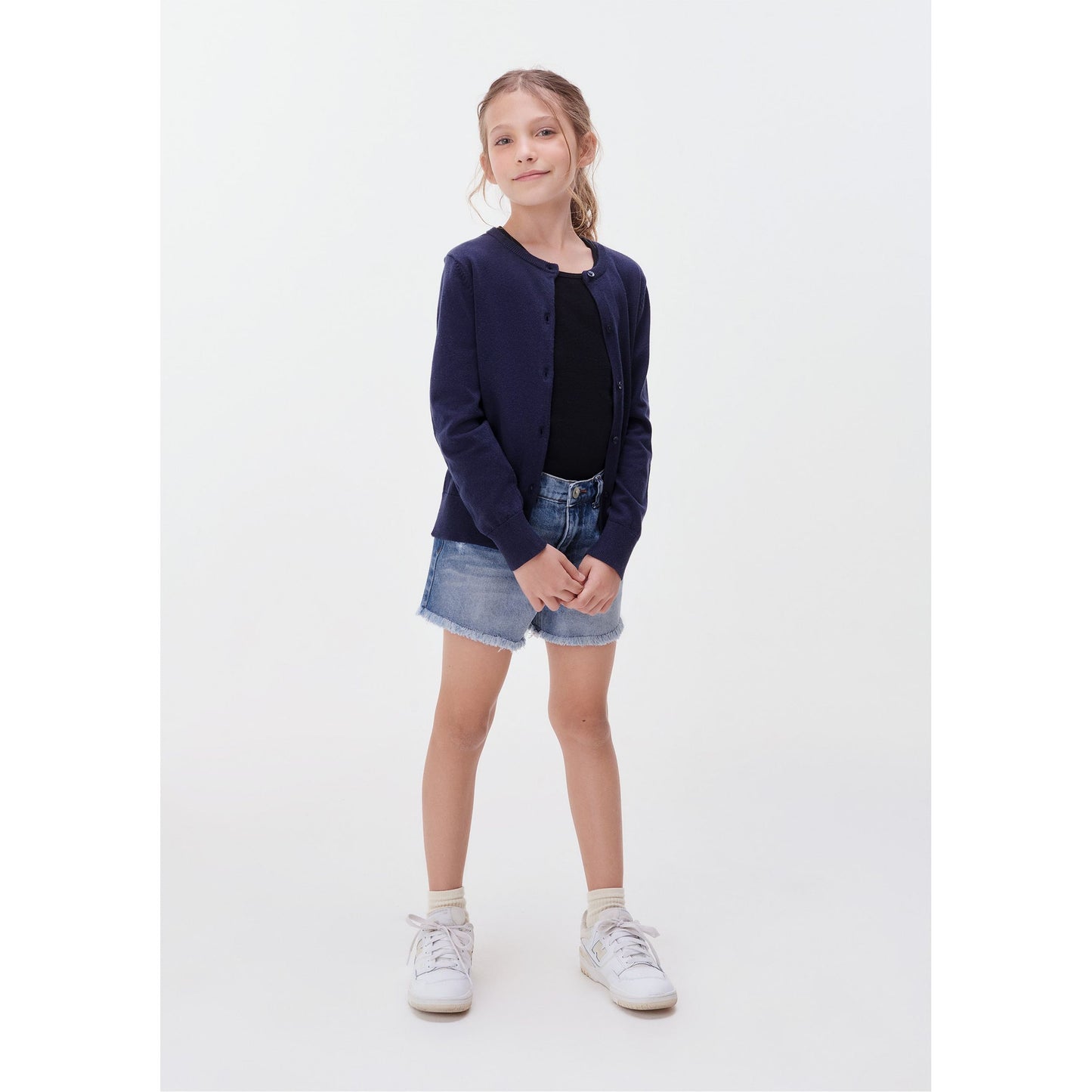 Chaqueta de punto para niña