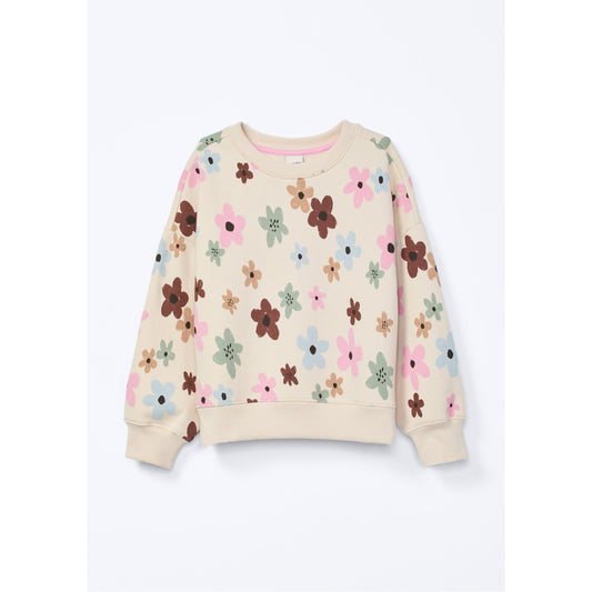 Felpa stampata da bambina