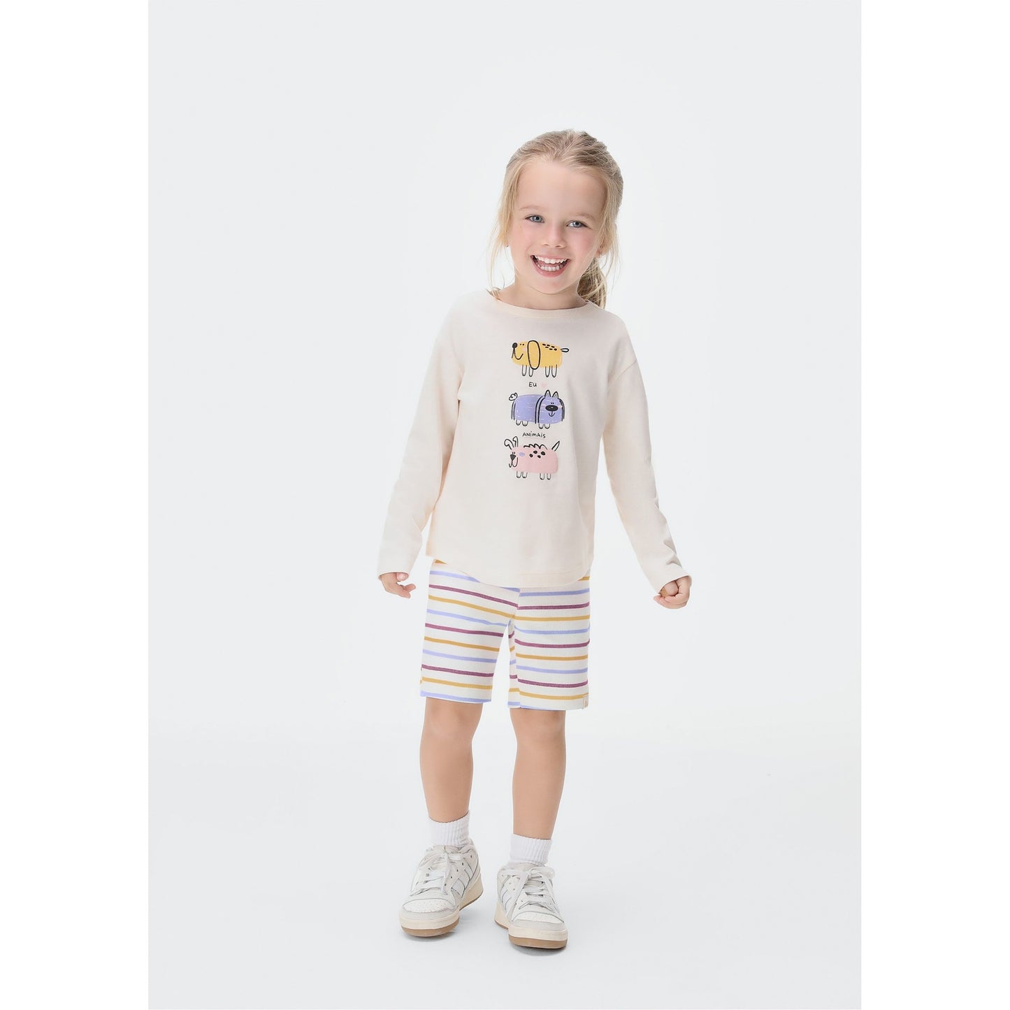 Pantaloncini da ciclismo per bambina
