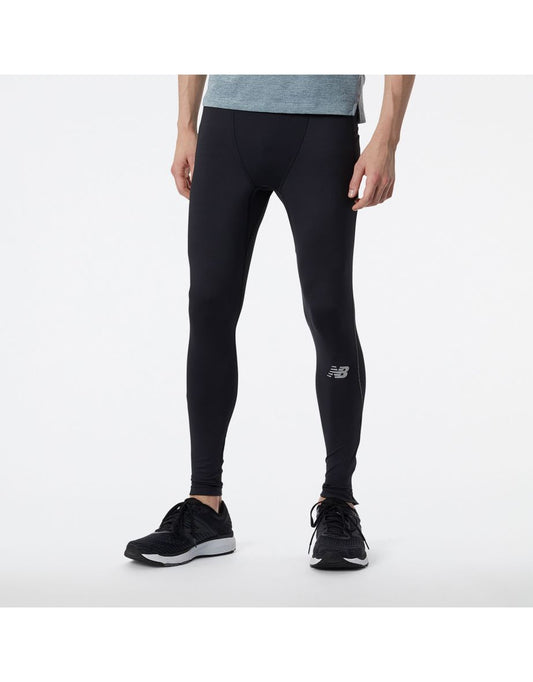 Calzamaglia da corsa New Balance Impact da uomo in nero