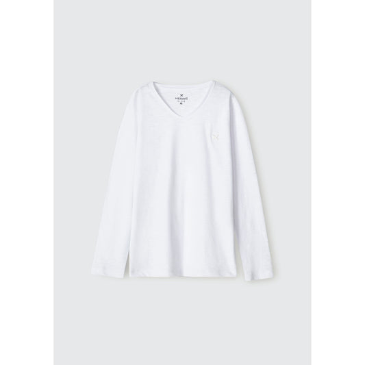 Maglietta Basic a maniche lunghe Slub da ragazzo