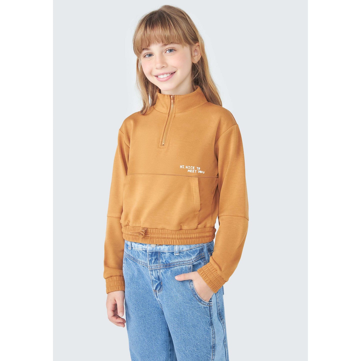 Jersey cuello alto niña
