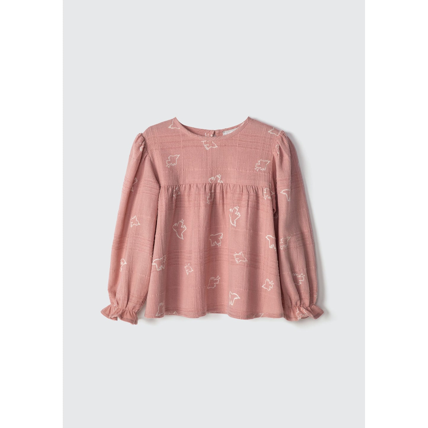 Blusa estampada para niña pequeña