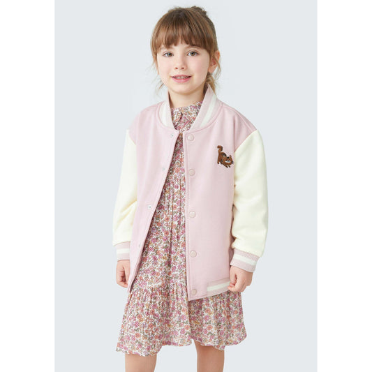 Giacca Bomber College da bambina