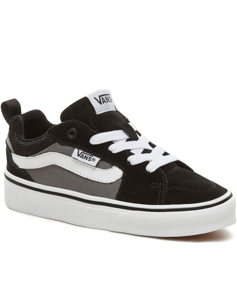 Scarpe da ginnastica basse Vans Filmore in tela con ganci e passanti - Nero