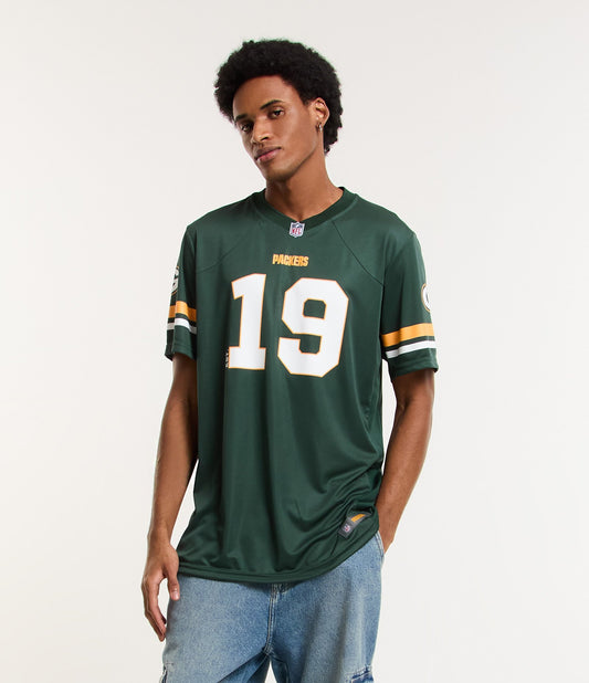 Green Sportcore NFL Packers Football T-Shirt 19