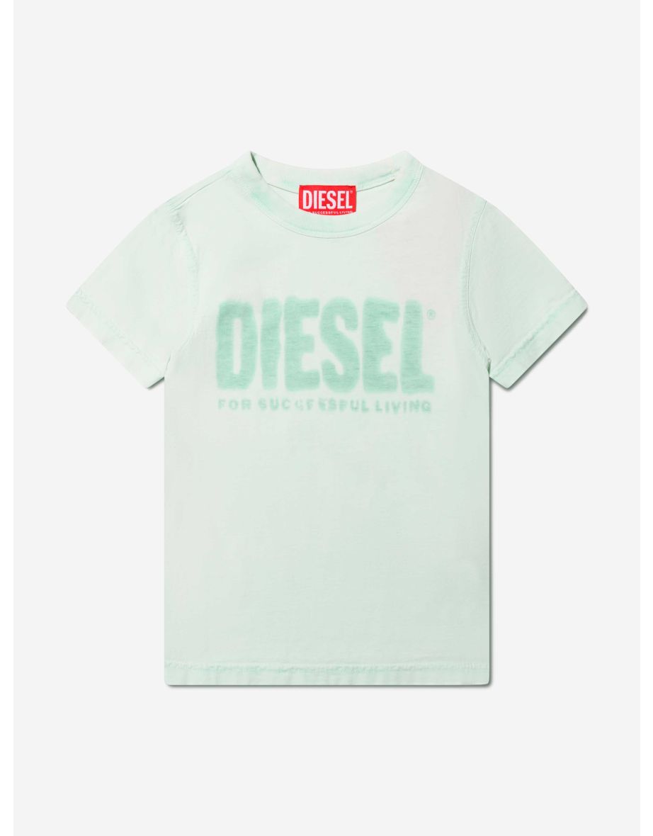 Boys' Green Logo T-Shirt