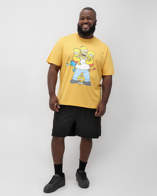 Pantaloncini da uomo plus size in twill nero | Original Plus by Riachuelo