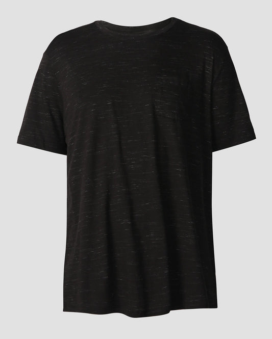 Men's Plus Size Black Flamê T-Shirt by Allman for Riachuelo