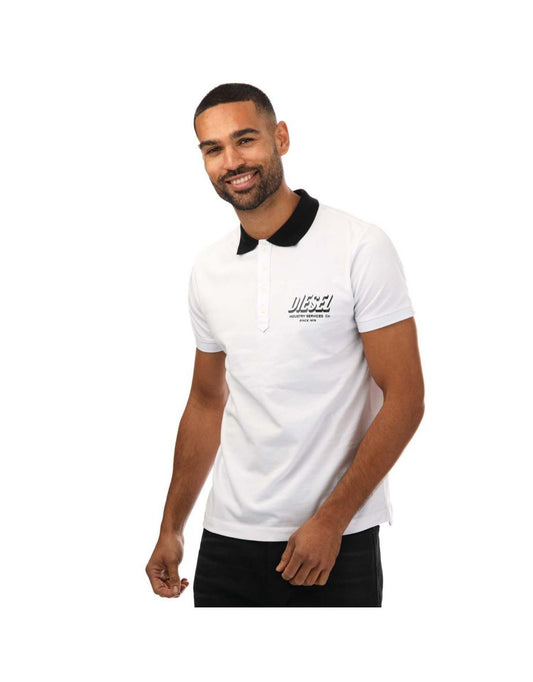 Polo Diesel T-Randy Blanco para hombre