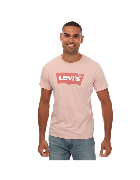 Camiseta Levi's Graphic Batwing Logo Verde para hombre