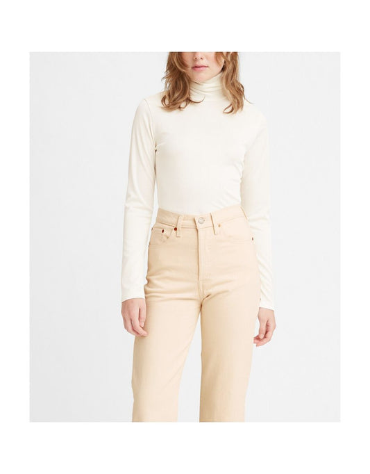 Camicia dolcevita a maniche lunghe
