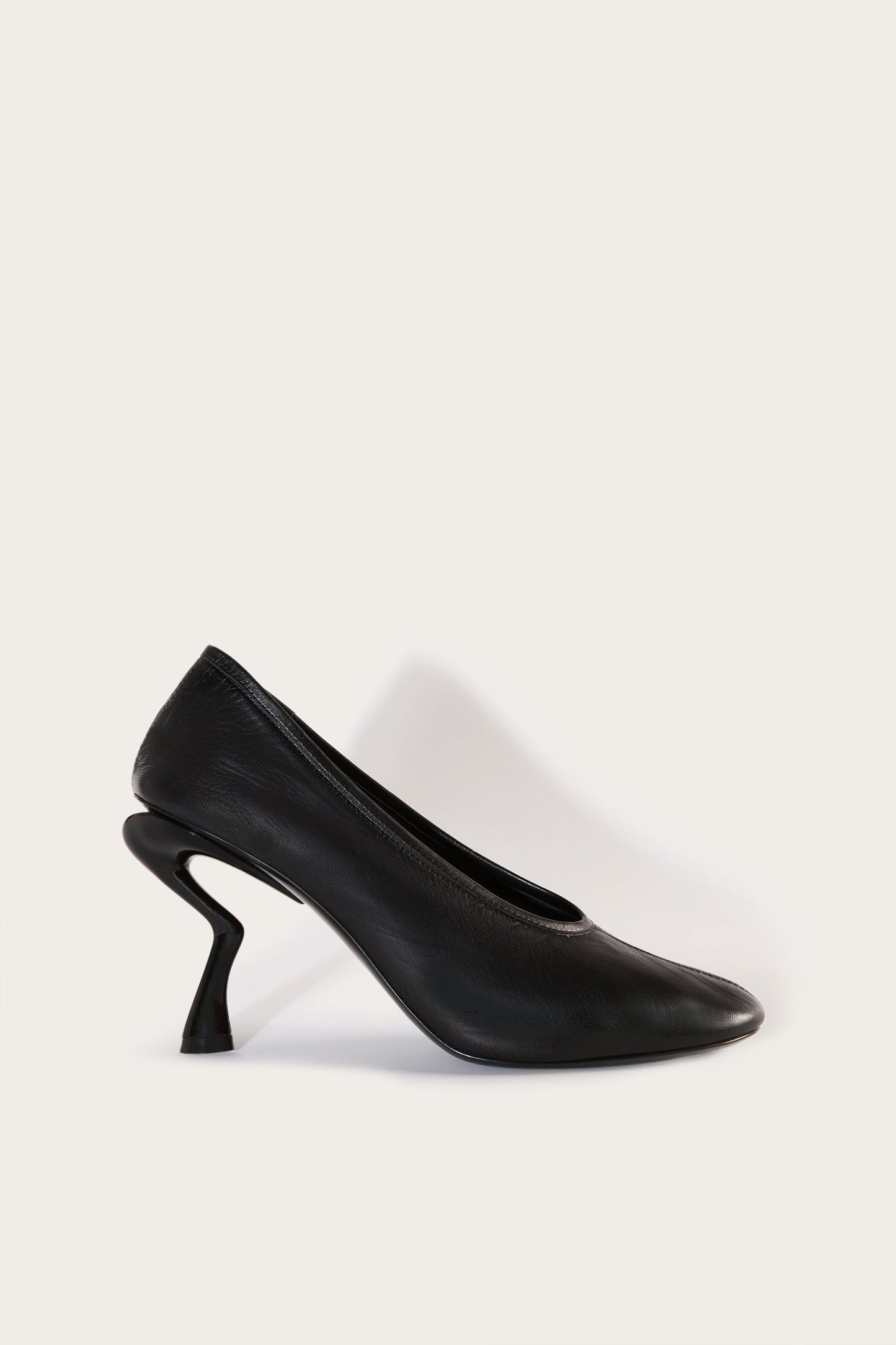 Leather High Heels