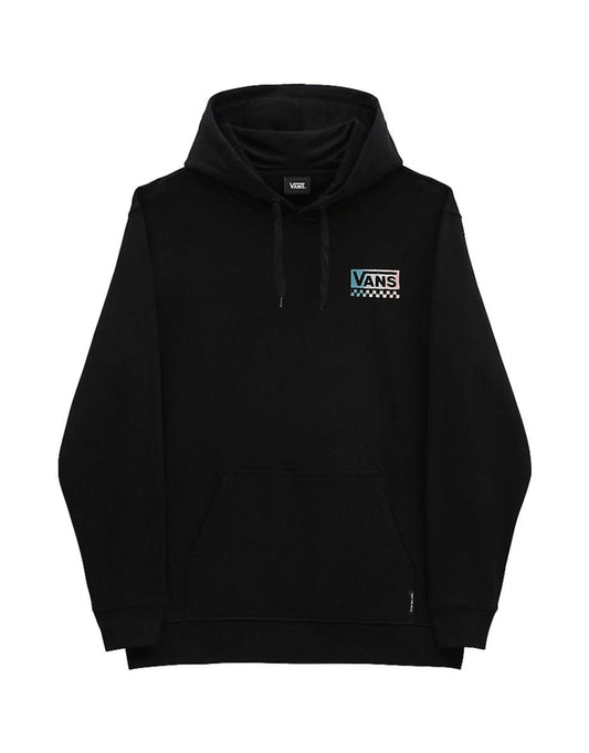 Vans Boys Global Stack Hooded Pullover Sweatshirt - Black