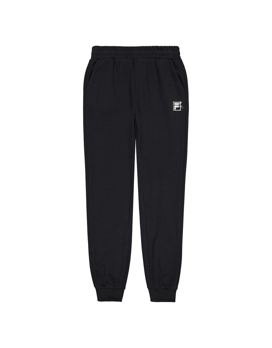 Joggers com mistura de algodão orgânico