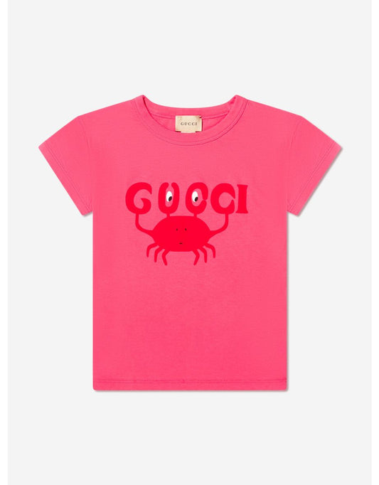 Camiseta Logo Cangrejo Rosa Niños