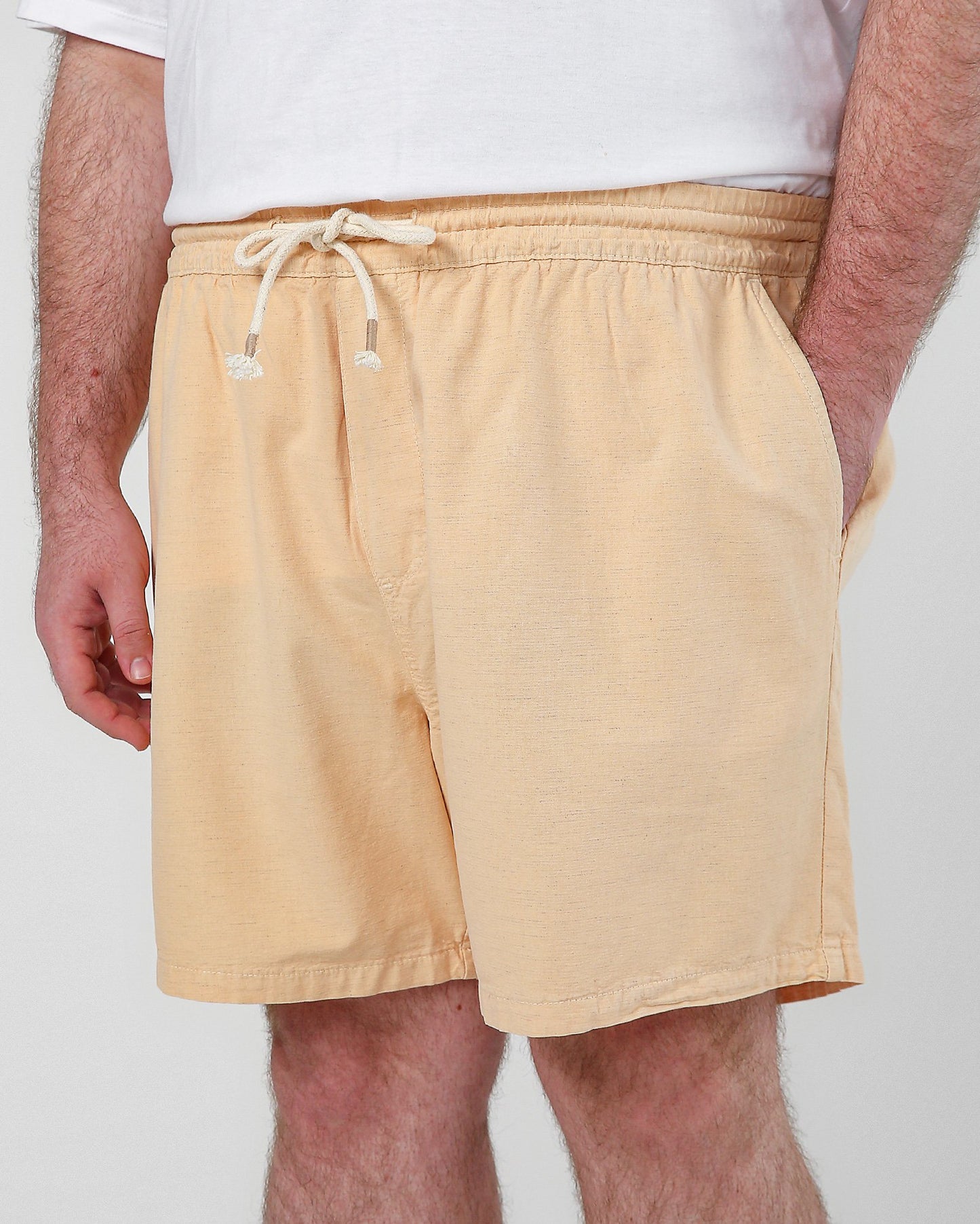 Shorts laranja retos de tamanho grande para homens - Allman By Riachuelo