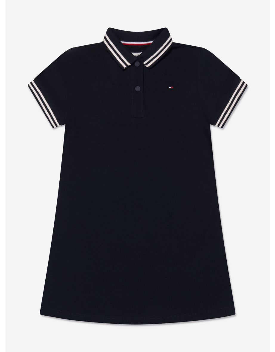 Vestido polo Essential Navy para meninas