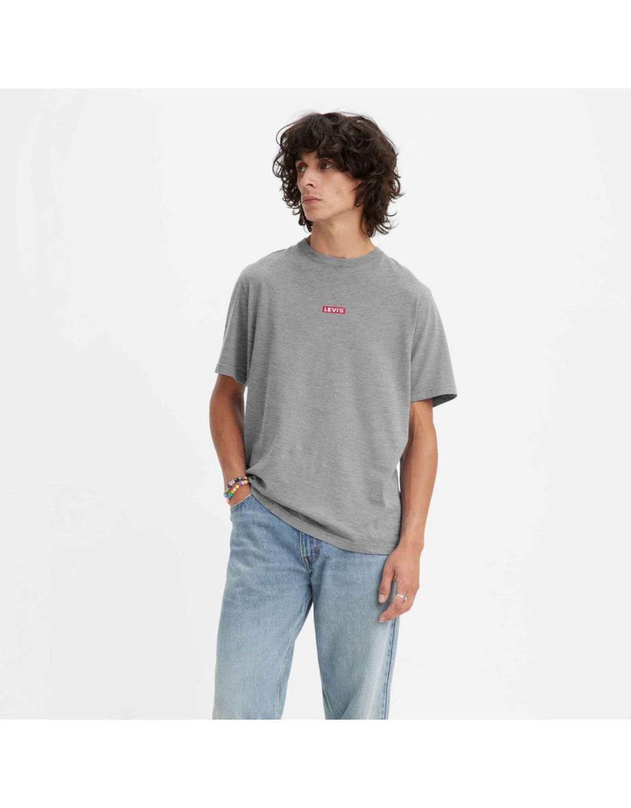 Camiseta de hombre Levi's Relaxed Fit Baby Tab en gris