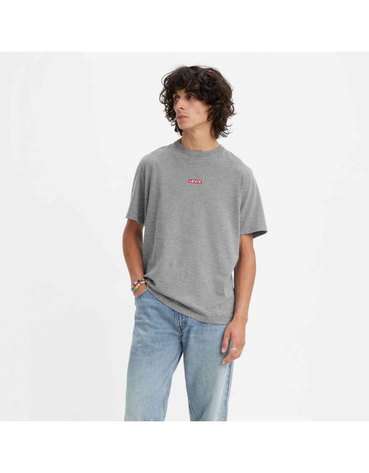 Camiseta de hombre Levi's Relaxed Fit Baby Tab en gris