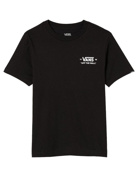 Vans Boys' Essential Short Sleeve Crew Neck Cotton T-Shirt