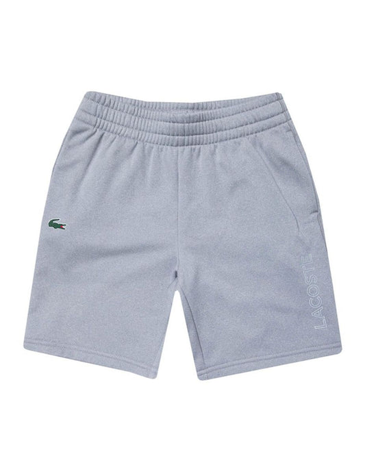 Shorts Lacoste Logo Jog cinza para meninos