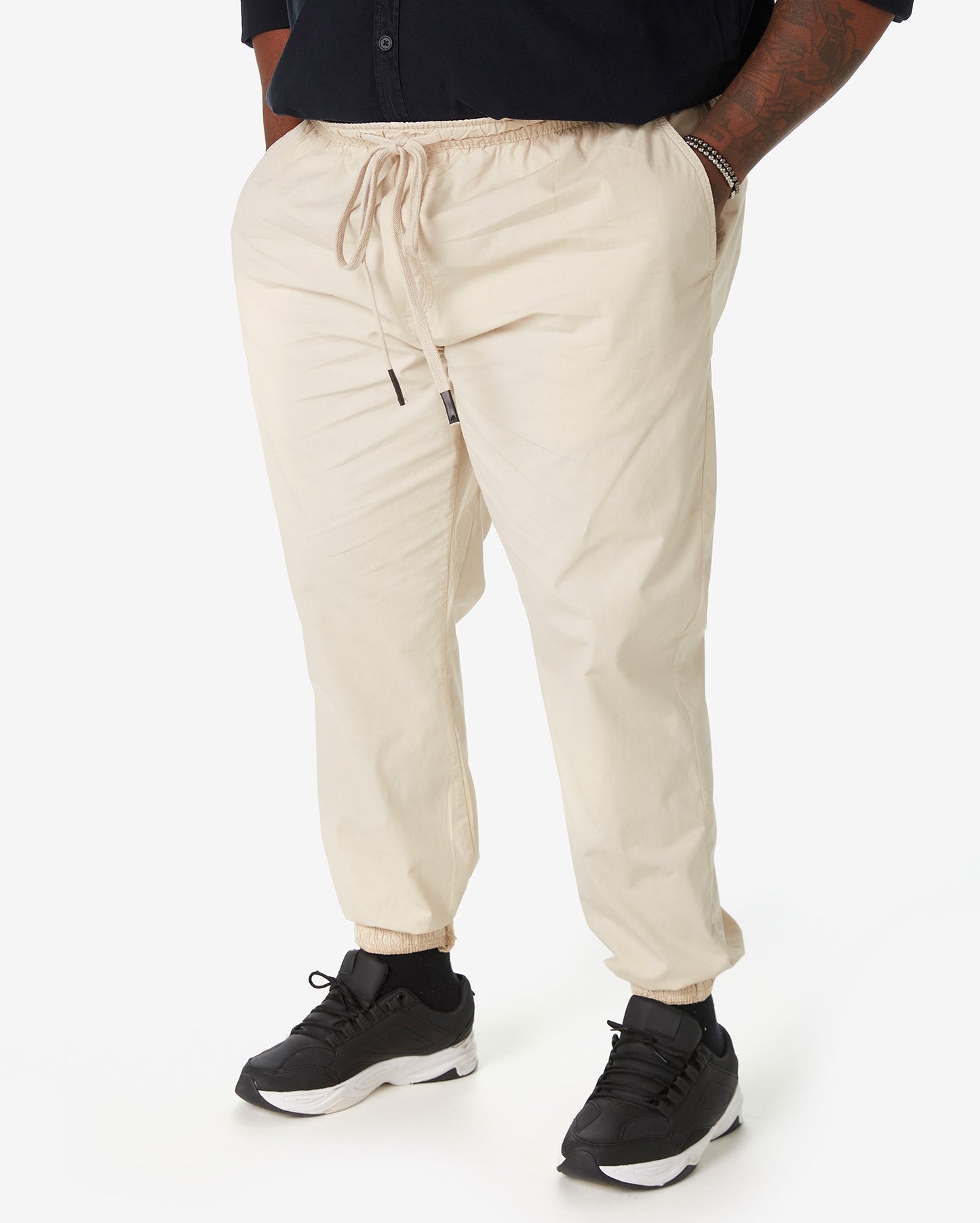 Men's Plus Size Khaki Jogger Pants by Allman for Riachuelo