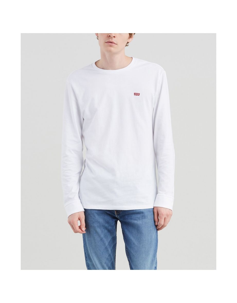 Camiseta de algodón con logotipo en el pecho