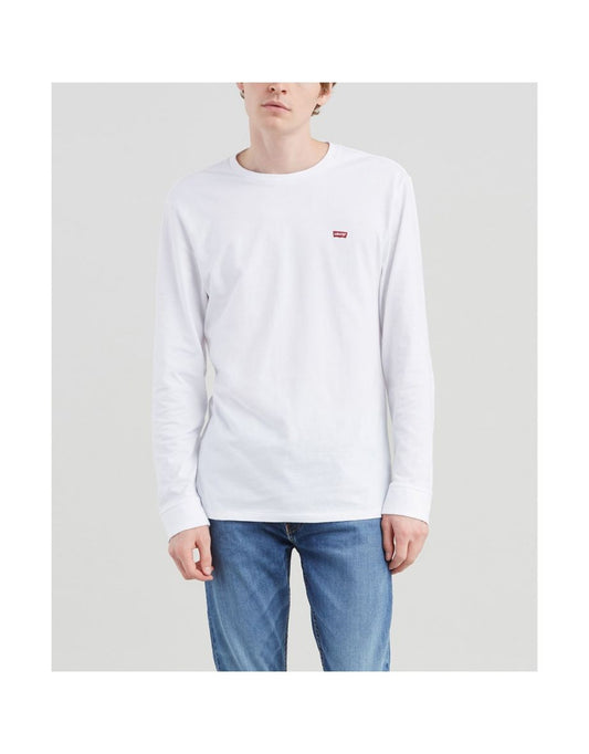 Camiseta de algodón con logotipo en el pecho