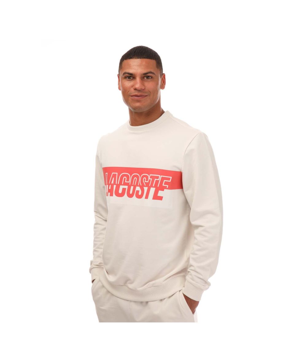 Moletom Lacoste White Loungewear Masculino
