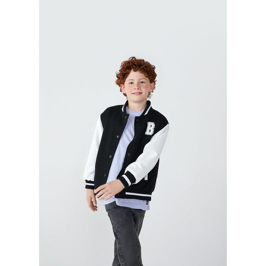 Boys' College Style Fleece Jacket