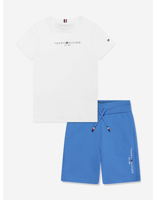 Conjunto de Shorts Essential Blue para Meninos
