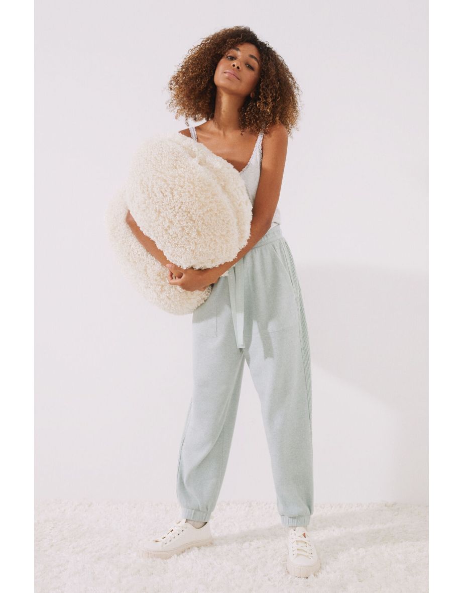 Pantaloni lunghi da jogging verde chiaro