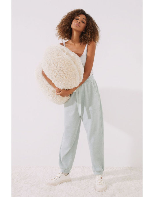 Pantaloni lunghi da jogging verde chiaro