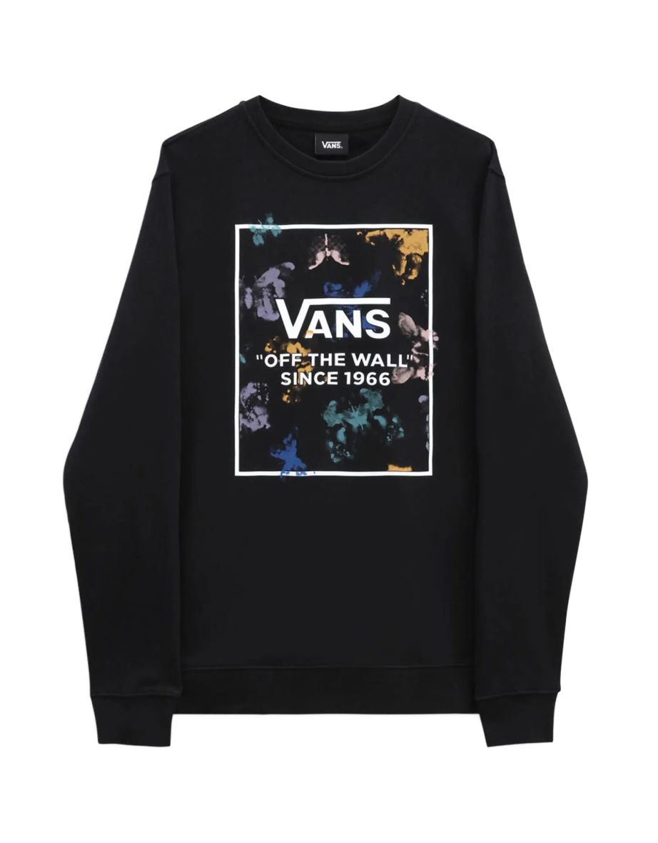 Maglione a girocollo Blotterfly da uomo di Vans - Nero