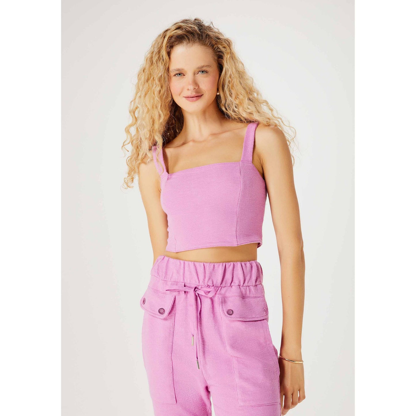 Top de hombre en tejido de punto texturizado