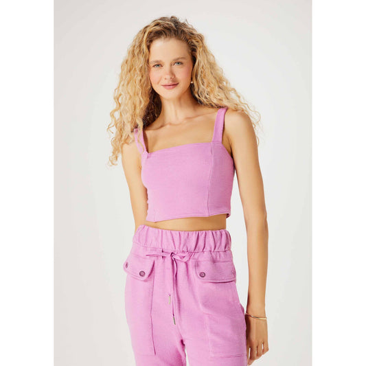 Top de hombre en tejido de punto texturizado