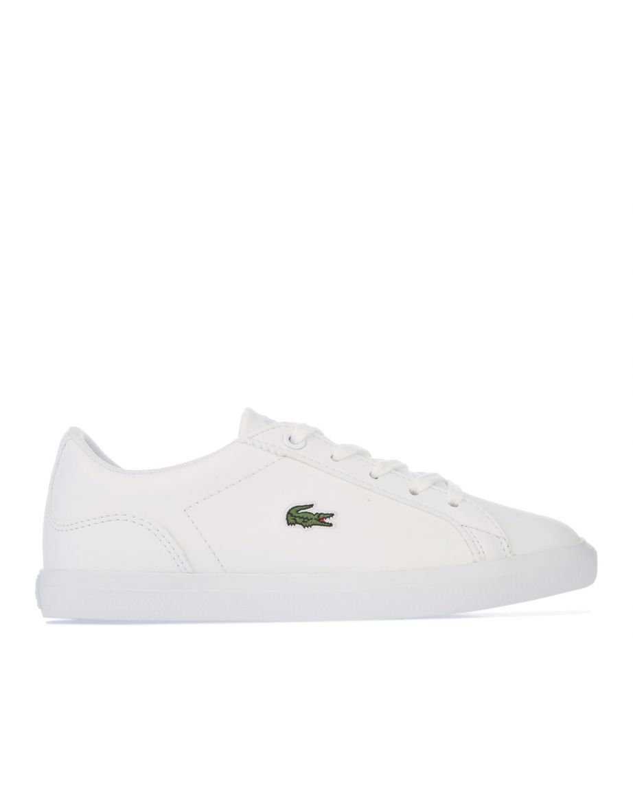 Zapatillas Lacoste Lerond para chicos en blanco