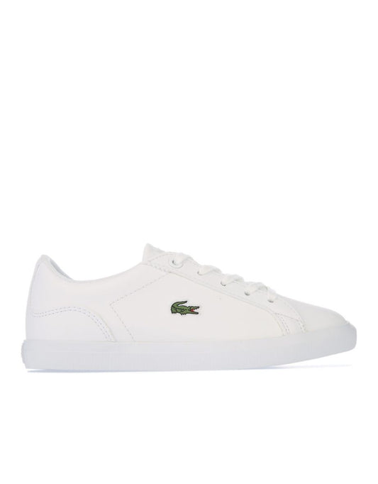 Lacoste Lerond Trainers for Boys in White (tênis Lacoste Lerond para meninos em branco)