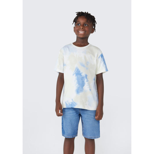 Maglietta stampata a maniche corte da ragazzo