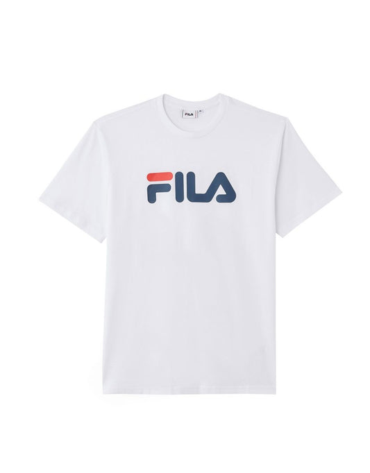 Camiseta estampada de cuello redondo